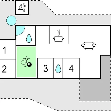 Four-bedroom Holiday In *